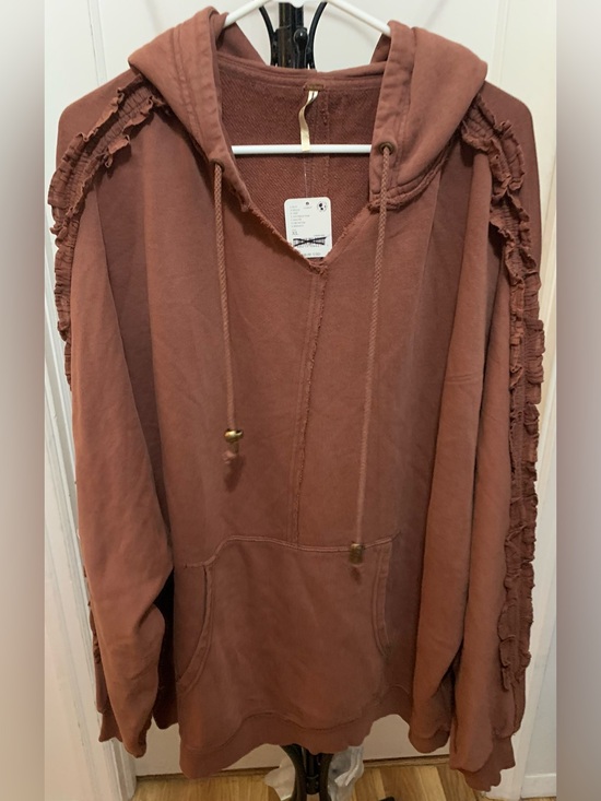 Free People Tops - Free People XOXO Hoodie Size XL